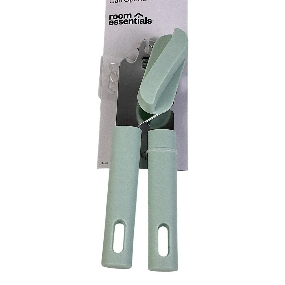 Room Essentials Mint Can Opener & 8pc‎ Measuring Cup Spoon Set NEW